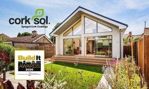 Corksol UK scoops the best sustainable product award 2020 from Build It